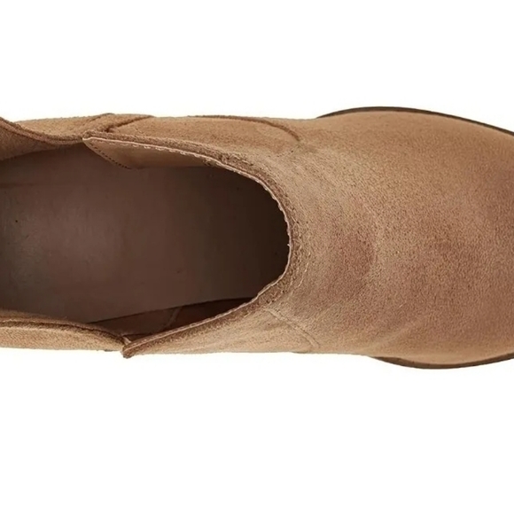 Huiyuzhi Womens Ankle Boots Slip on Cutout Pointed Toe Snakeskin (Size 9) - Picture 4 of 9